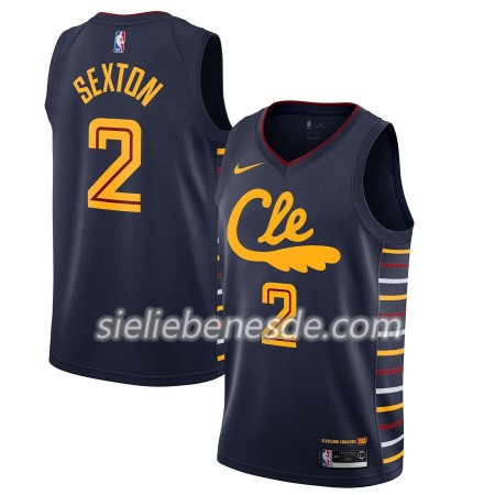 Herren NBA Cleveland Cavaliers Trikot Collin Sexton 2 Nike 2019-2020 City Edition Swingman